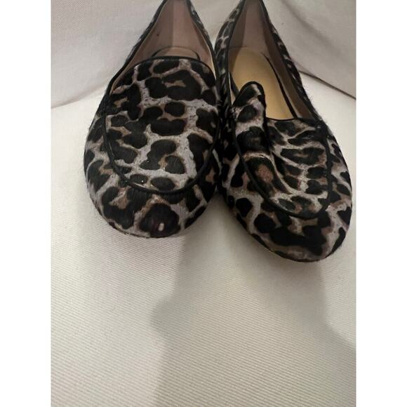Talbots cow hair loafers with animal print - Picture 3 of 4